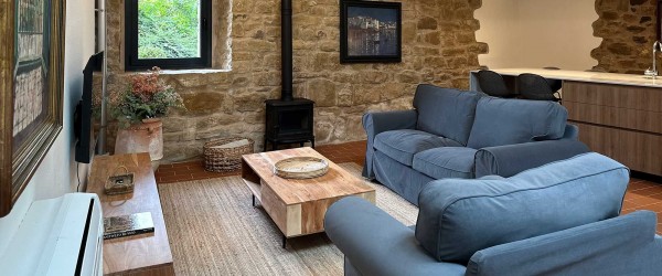 Apartamento para dos personas con acceso al jardín y a la piscina comunitaria