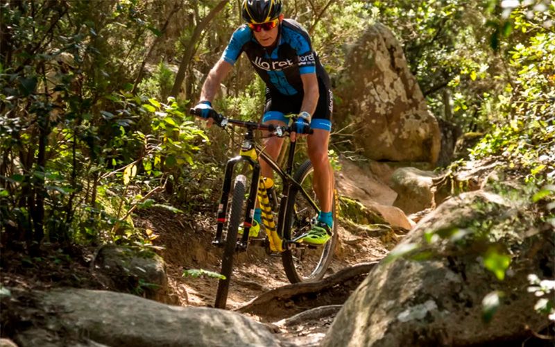 Subida a Els Àngels, ruta en bicicleta